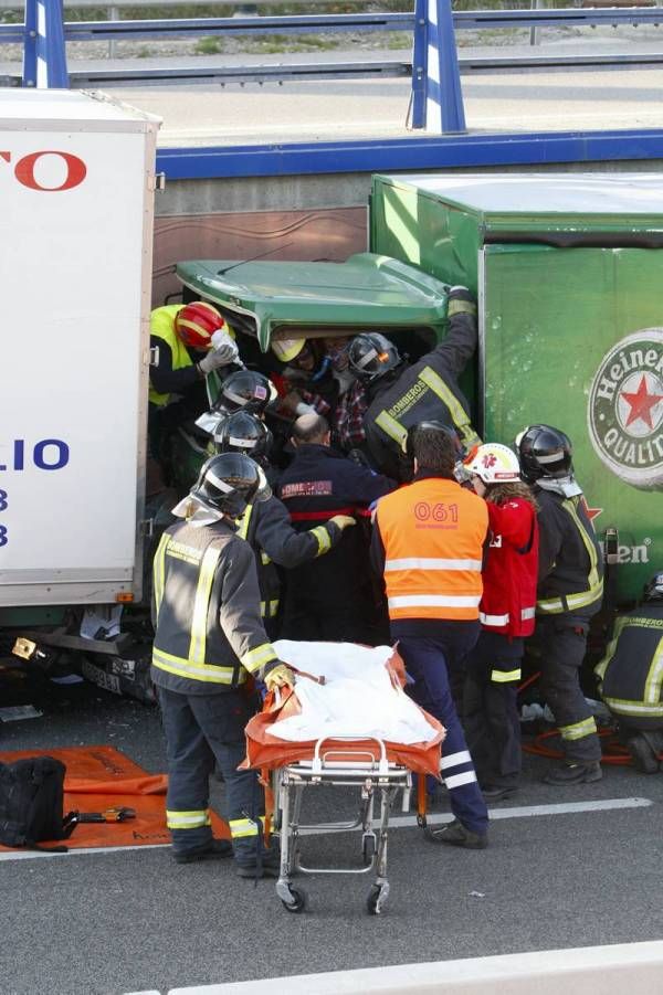 Fotogalería: Accidente en la N-330