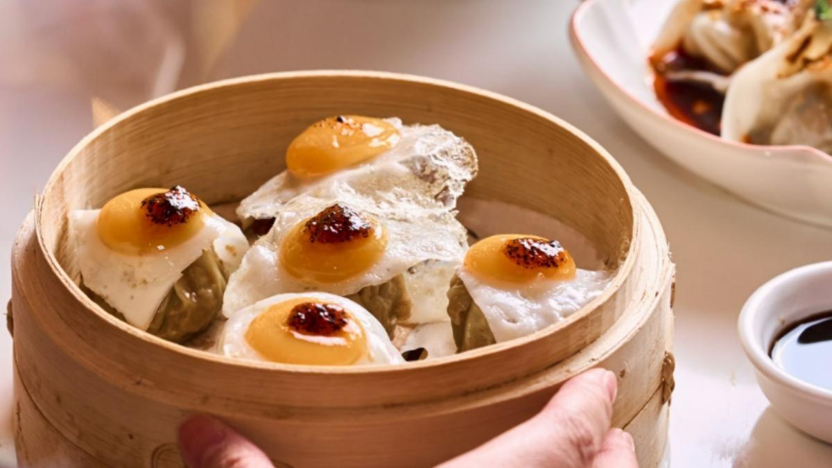 Dim sum huevo de codorniz.
