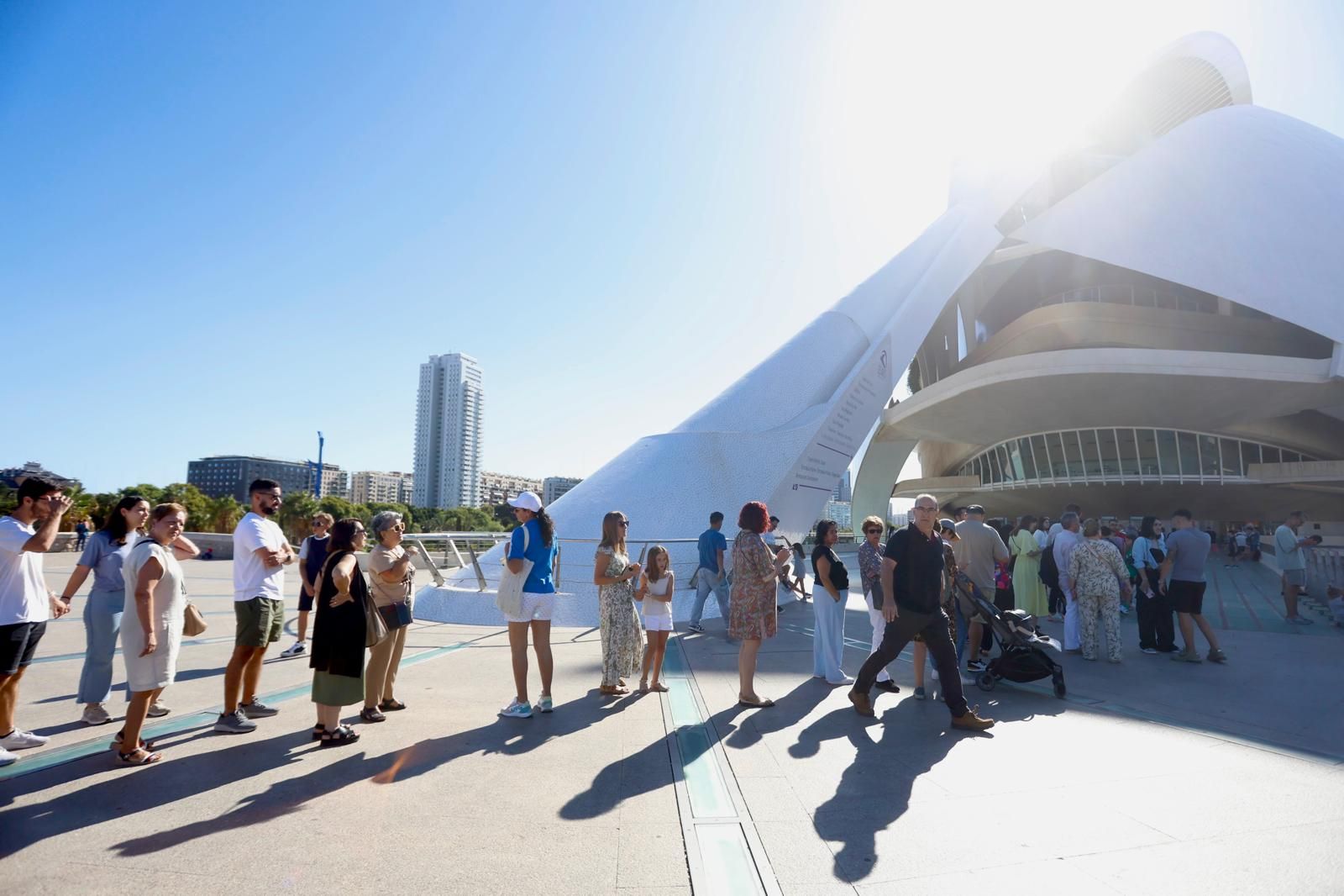 Día de puertas abiertas en el Palau de Les Arts