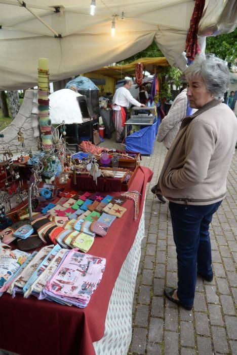 El casco urbano retrocede casi mil años con la Feira Medieval