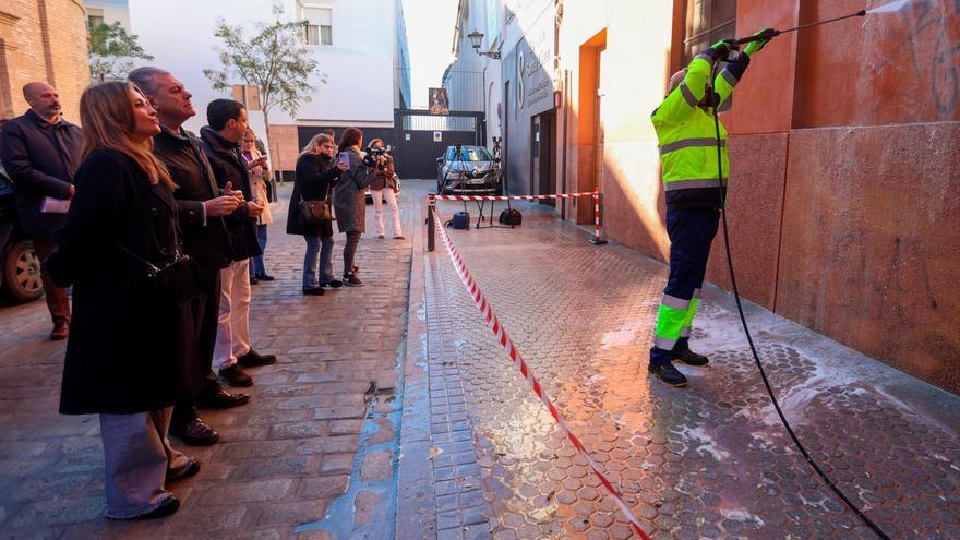 Duras multas para combatir las pintadas en la ciudad