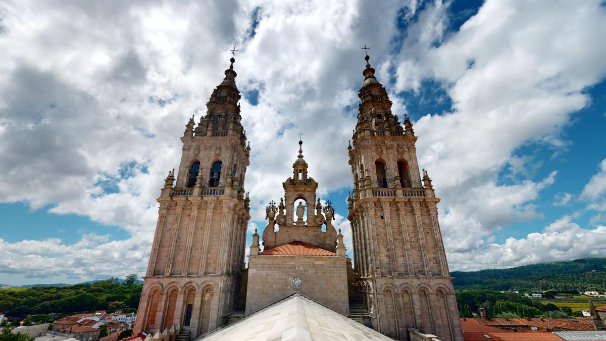 Las Torres del Obradoiro de la Catedral de Santiago