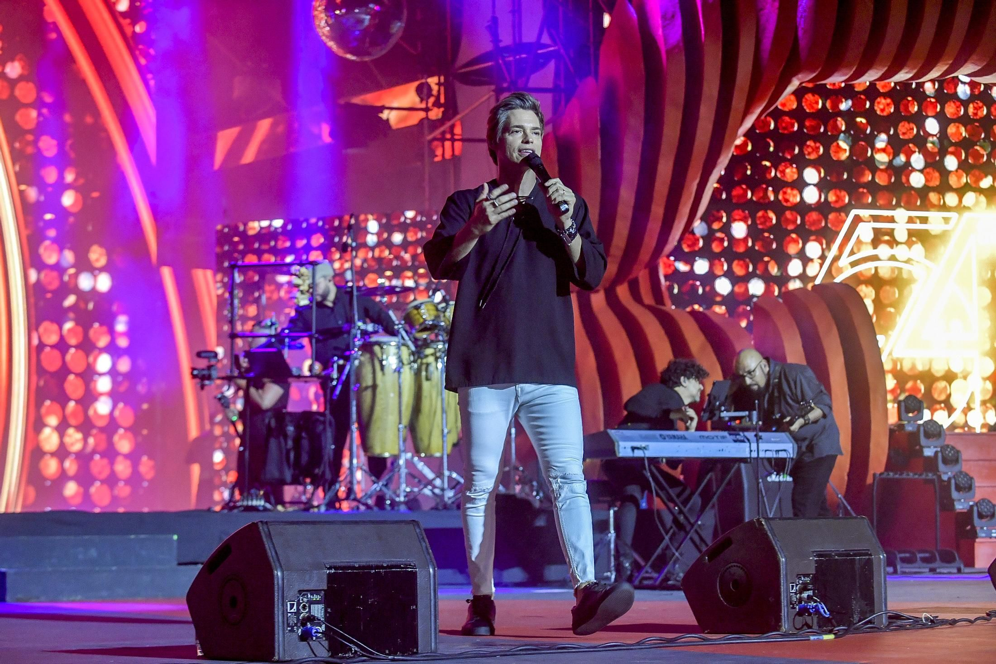 Concierto de Carlos Baute en el Carnaval de Las Palmas de GC