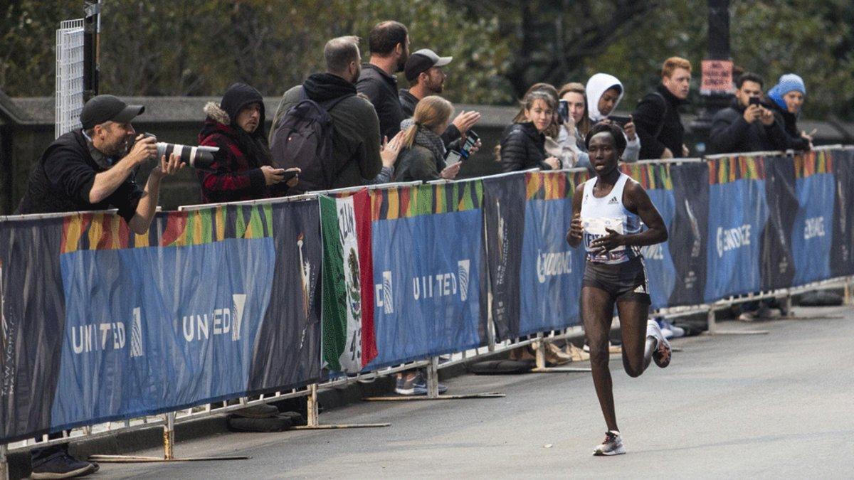 Maria Keitany, ganadora de la maratón de Nueva York en 2019