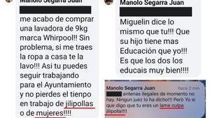 Un regidor a l’oposició d’un municipi alacantí diu que rentar la roba «és feina de ‘gilipolles’ o de dones»