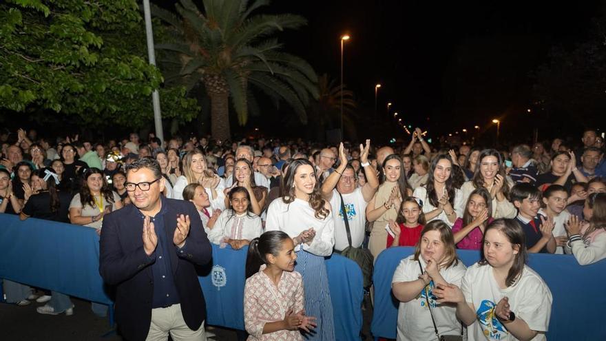 Las mejores imágenes de la mascletà nocturna de las Hogueras de Alicante