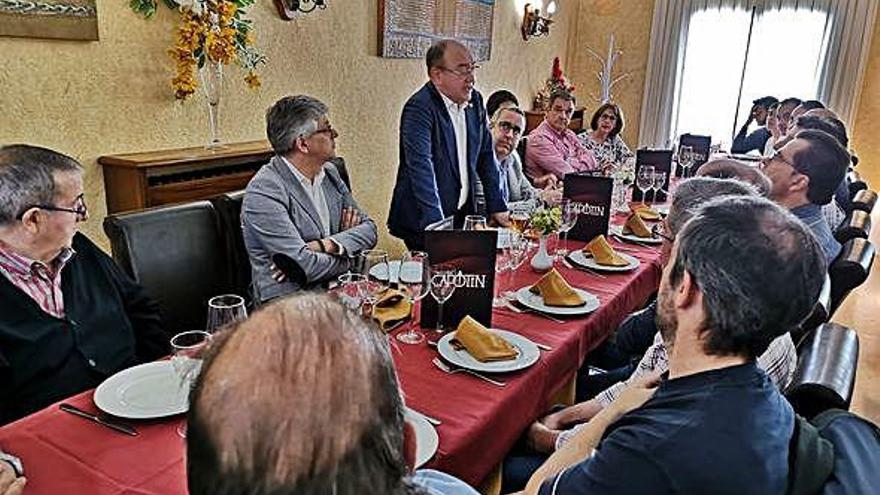 Encuentro de directivos de la Cámara de Comercio de Zamora con empresarios de La Guareña y Vino.