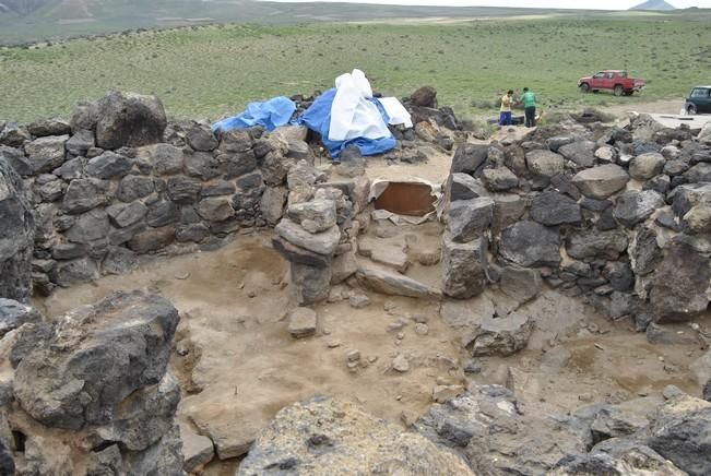 Yacimiento arqueológico en Lanzarote