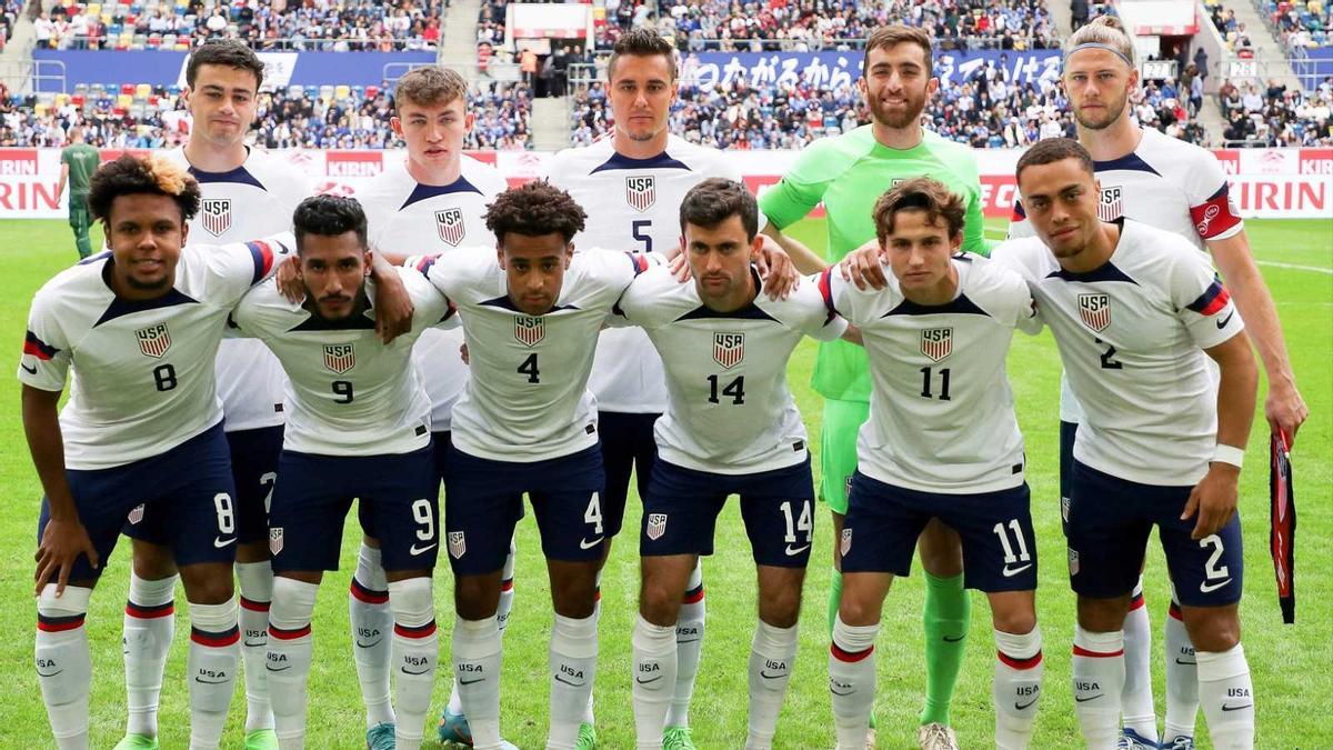 Camiseta de la selección de Estados Unidos.