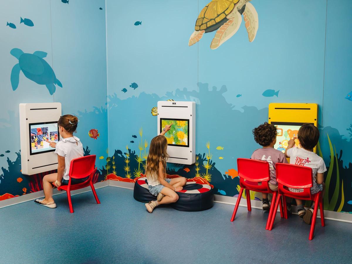 Zona infantil interactiva