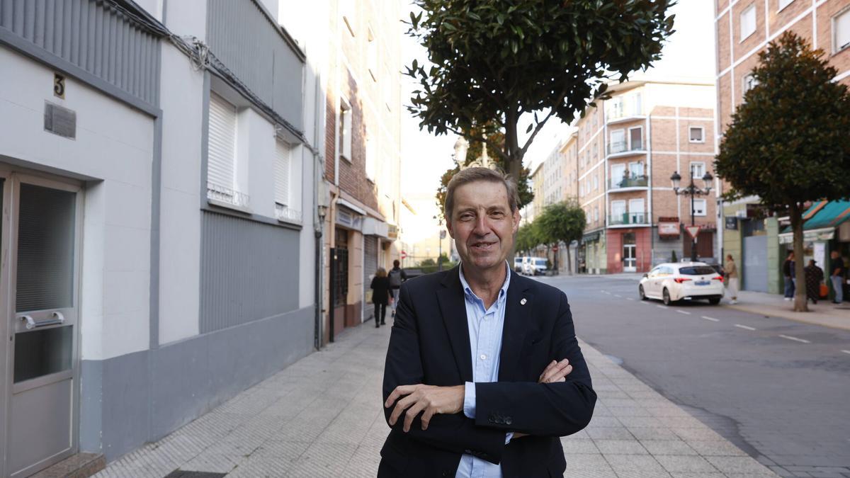 Carlos Fernández Llaneza, portavoz del PSOE.