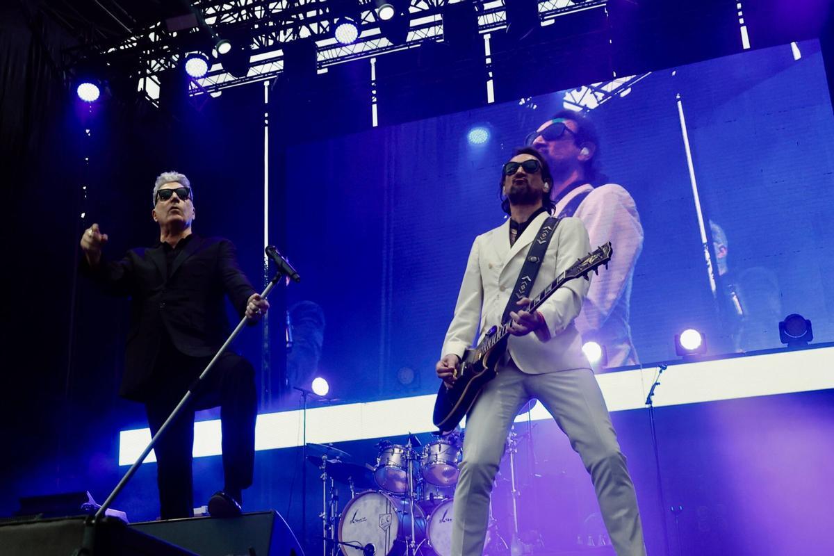 El concierto de Loquillo en el Festival Metrópoli de Gijón, en imágenes