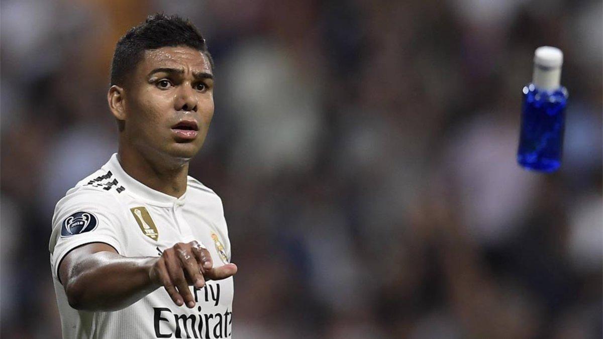 Este es el once del Real Madrid:  Courtois, Nacho, Ramos, Varane, Marcelo, Casemiro, Kroos, Modric, Isco, Bale, Benzema.