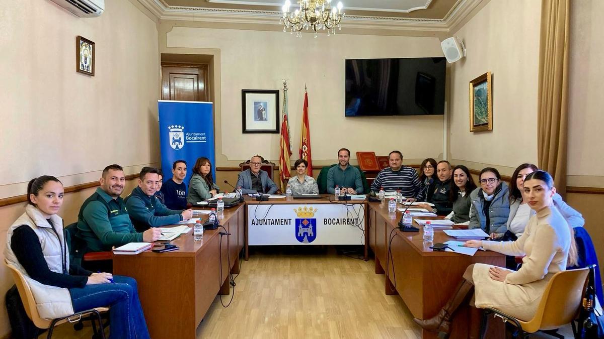 Sesión constitutiva de la mesa interdisciplinaria en materia de violencia de género de Bocairent