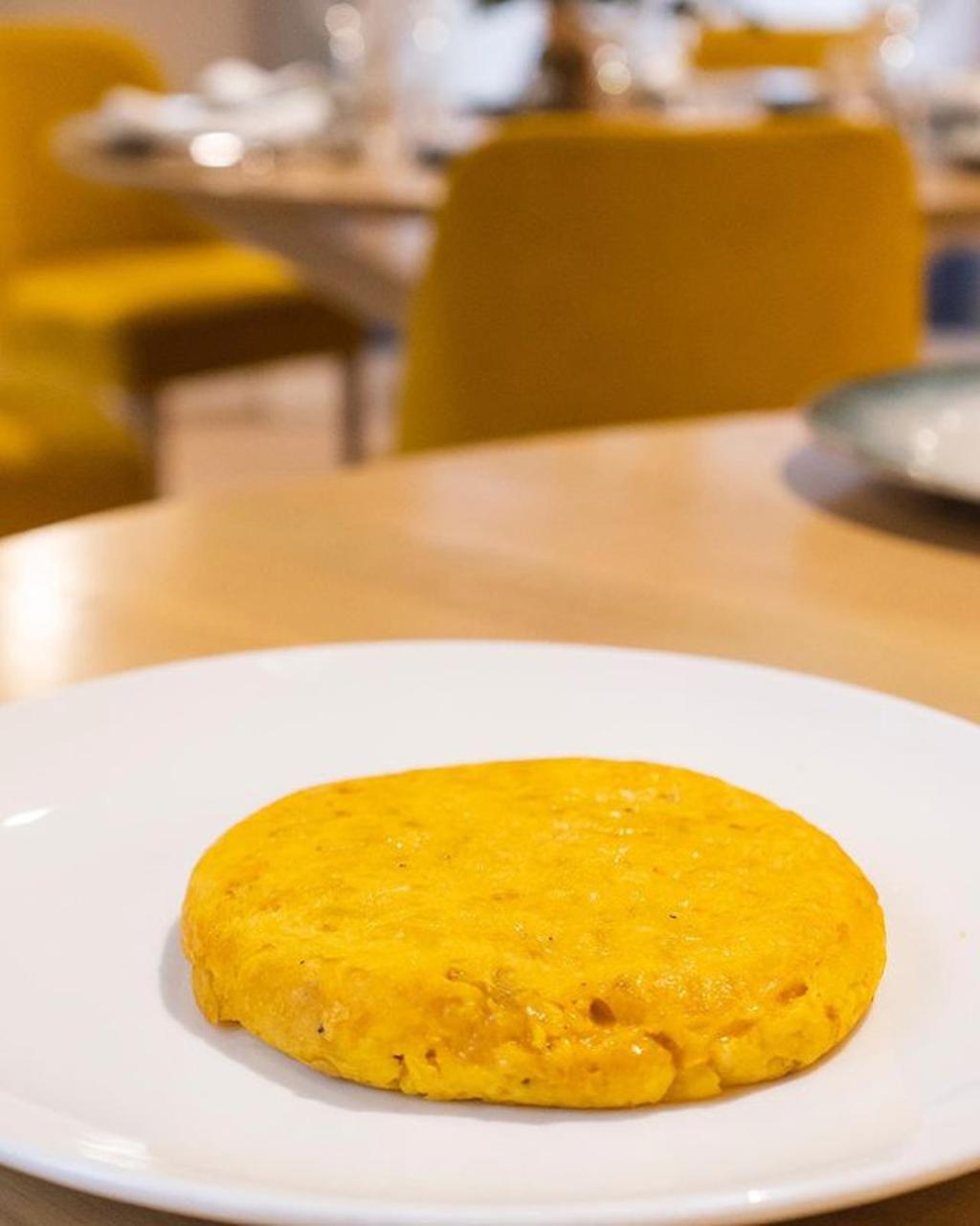 La tortilla de patatas de Panpintao galardonada con el primer premio de la Comunidad de Madrid.