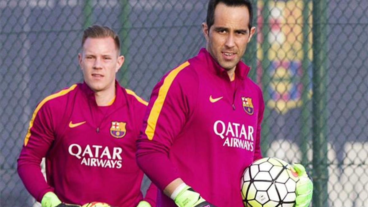 Bravo y Ter Stegen, porteros del Barcelona