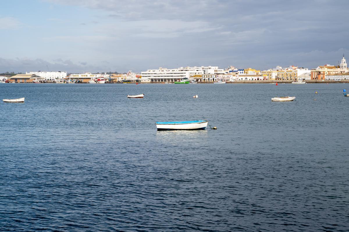 Barcos en Isla Cristina.