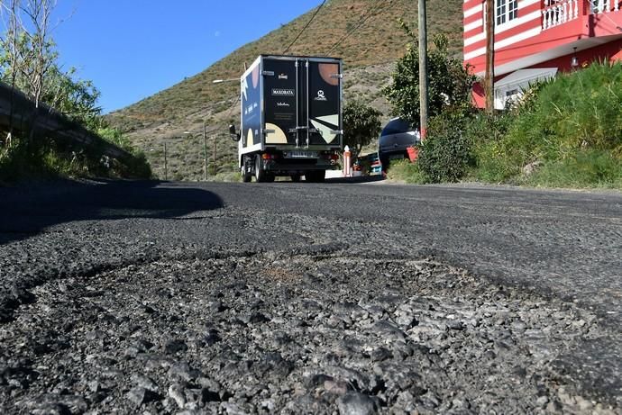 Caminos rurales a asfaltar en Telde