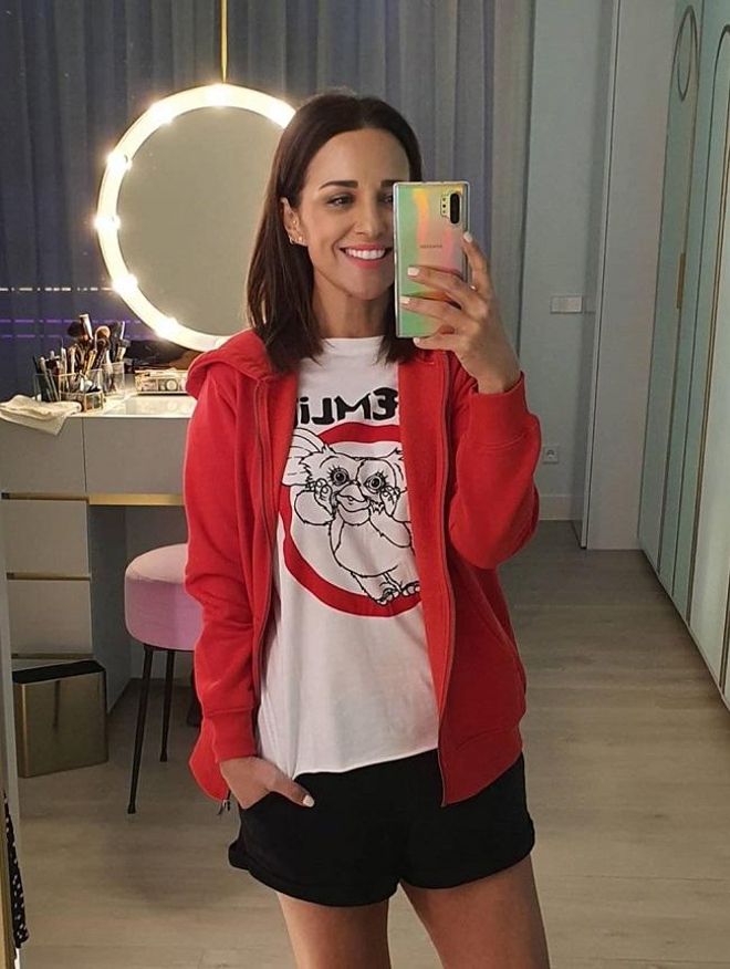 Paula Echevarría con camiseta de los 'Gremlins'