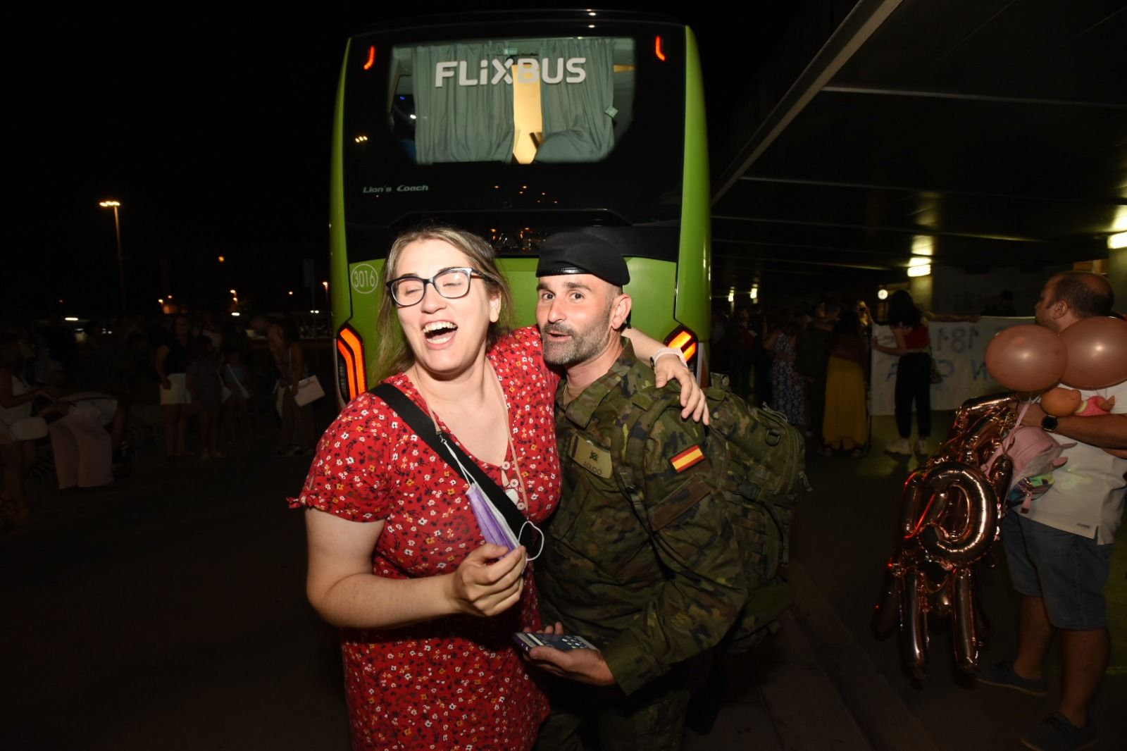 Regreso de la Brigada Guzmán El Bueno a Córdoba