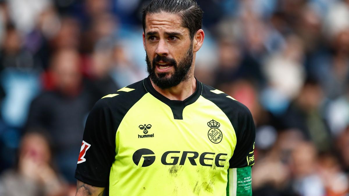 Isco Alarcón, en un partido con el Betis.