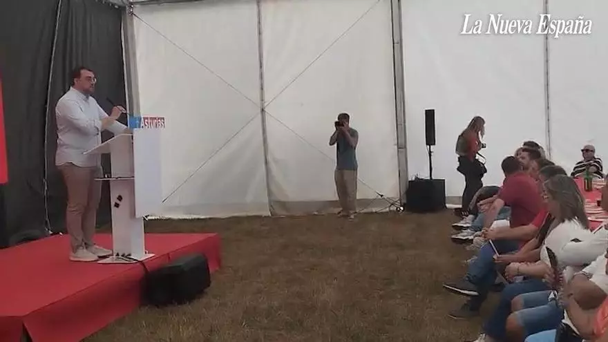 VÍDEO:  fiesta socialista de La Camperona, organizada por la agrupación del PSOE de San Martín del Rey Aurelio