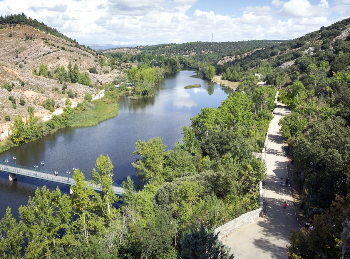 Río Duero en Soria.