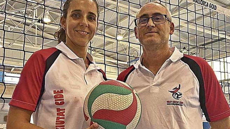 Pol y Figuera inician su tercer curso al frente del Voley Ciutat Cide