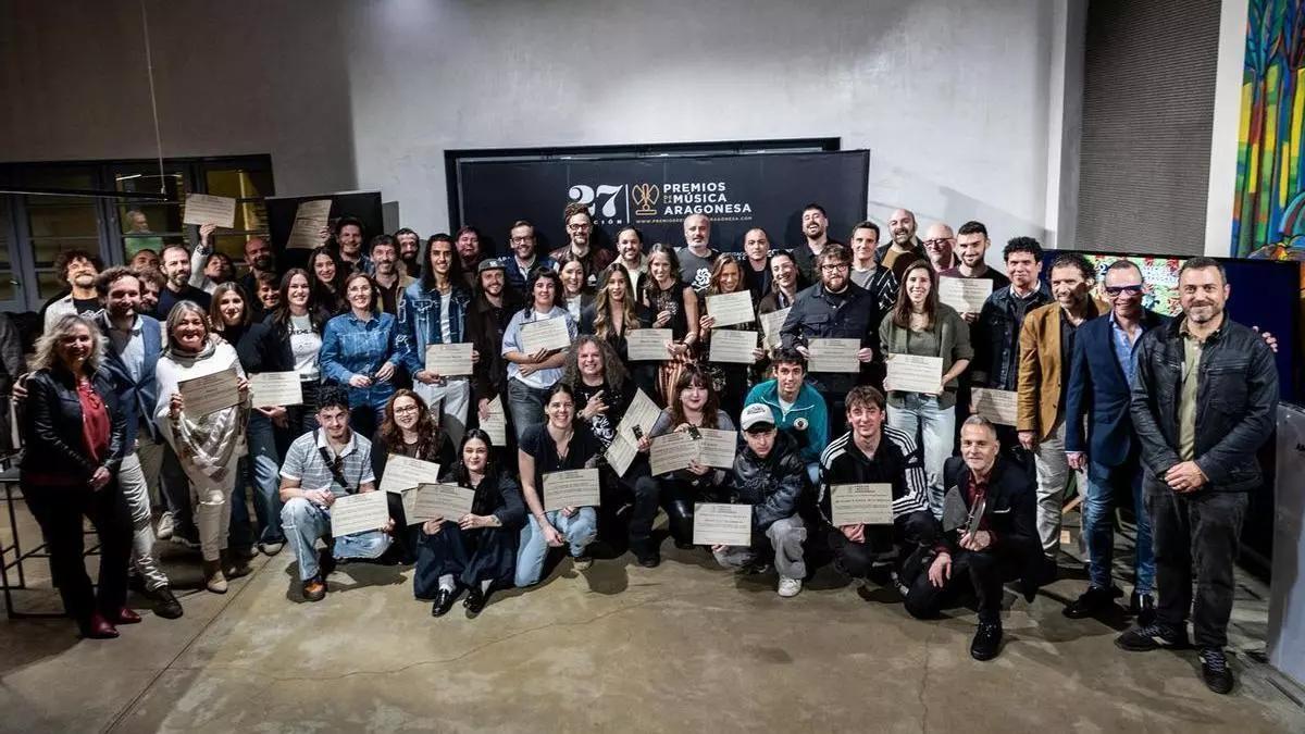 Muchos de los nominados a los premios de este año.