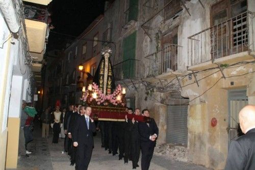Procesión de La Soledad en Lorca