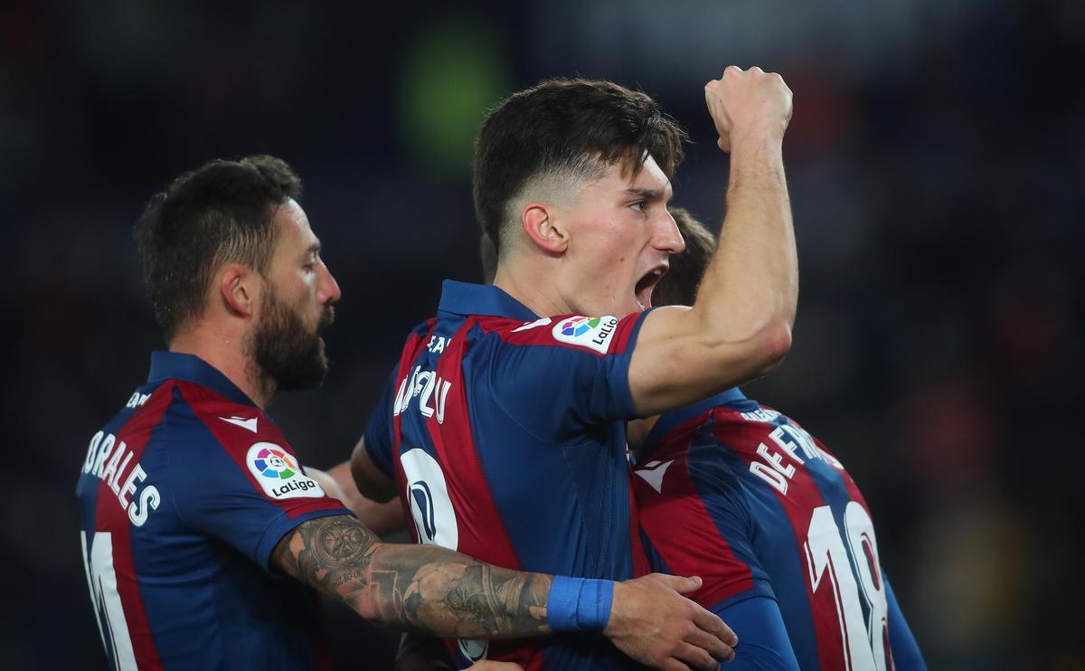 Las imágenes de la victoria del Levante UD Las imágenes de la victoria del Levante UD