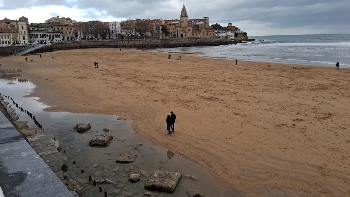 La playa de San Lorenzo