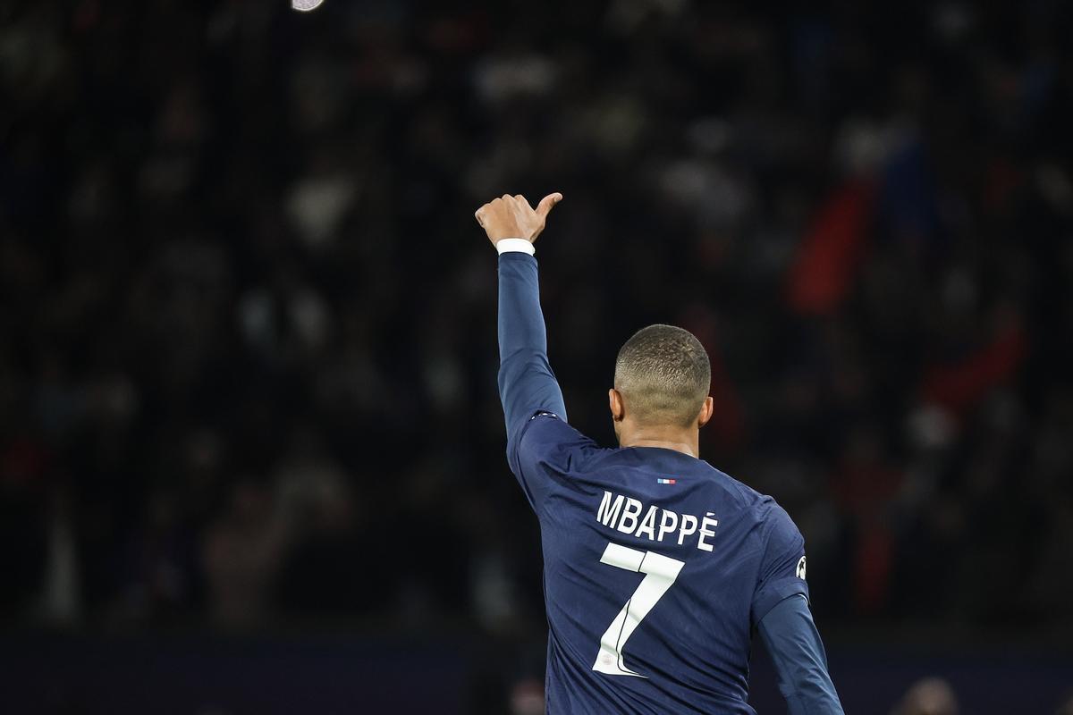 PSG - Milan: El gol de Mbappé