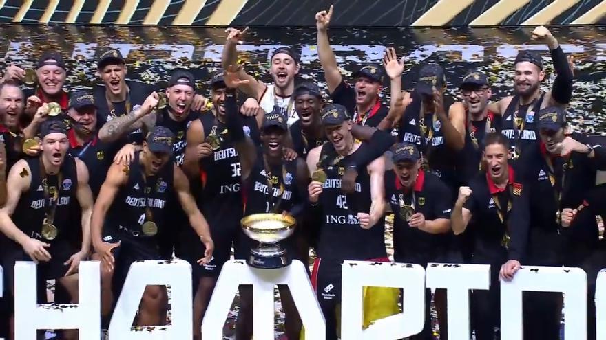 La Alemania de Álex Mumbrú se adjudicó su segundo Eurobasket