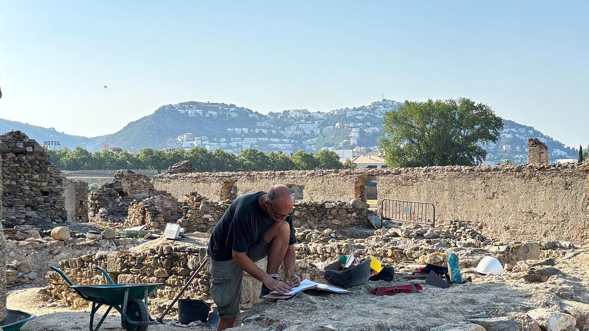 Una imatge dels treballs arqueològics.