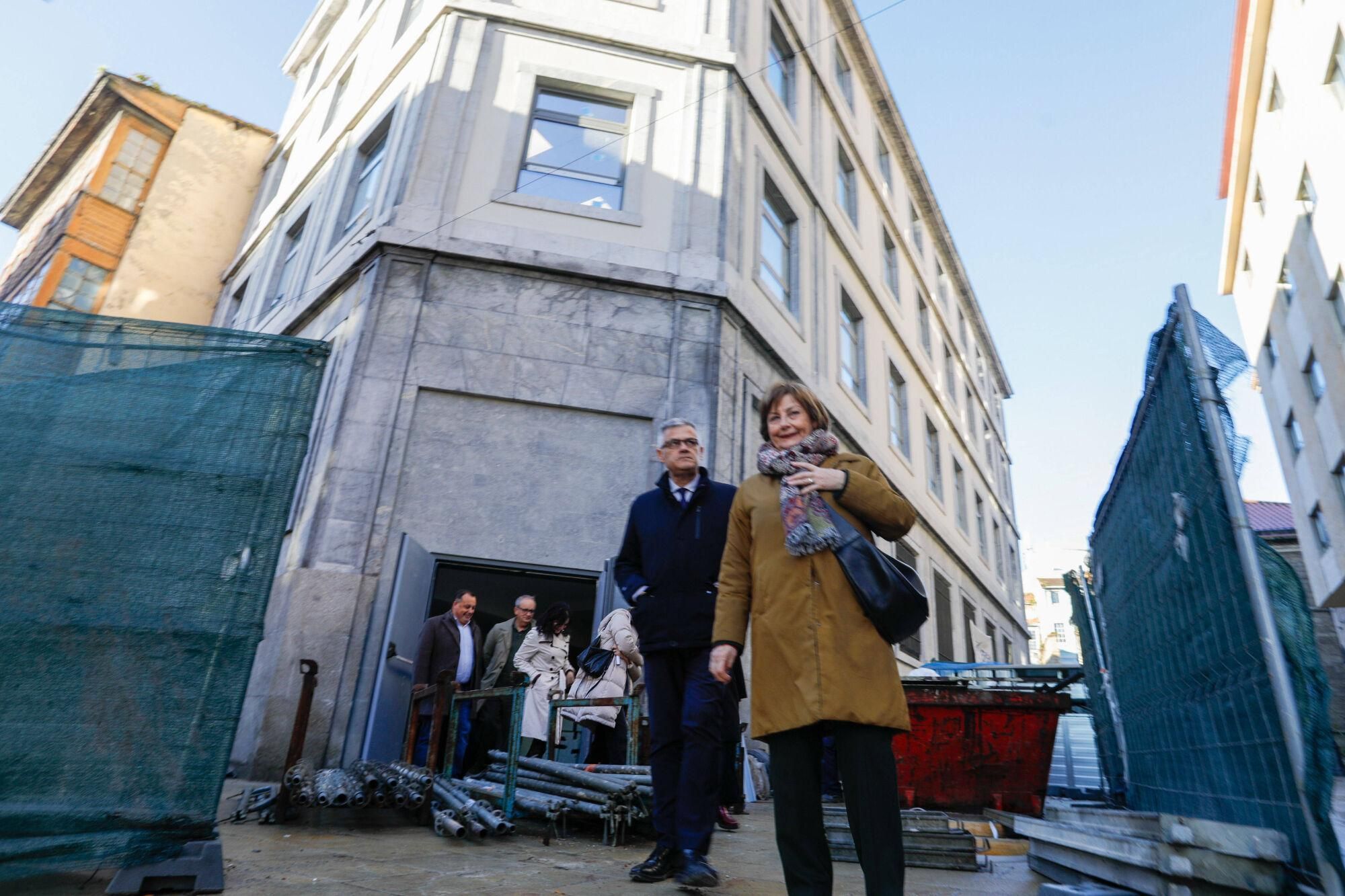 En imágenes: Así avanzan por dentro las obras en la nueva sede del Conservatorio de Avilés
