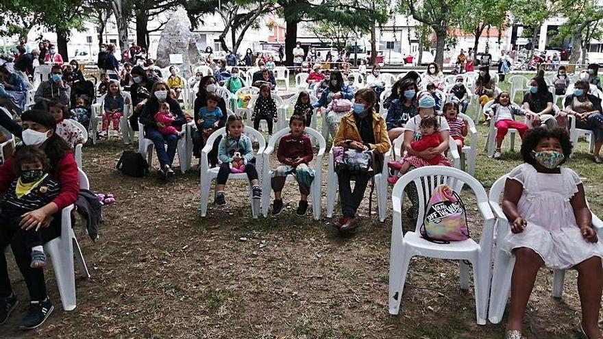 Parte de los asistentes al concierto.