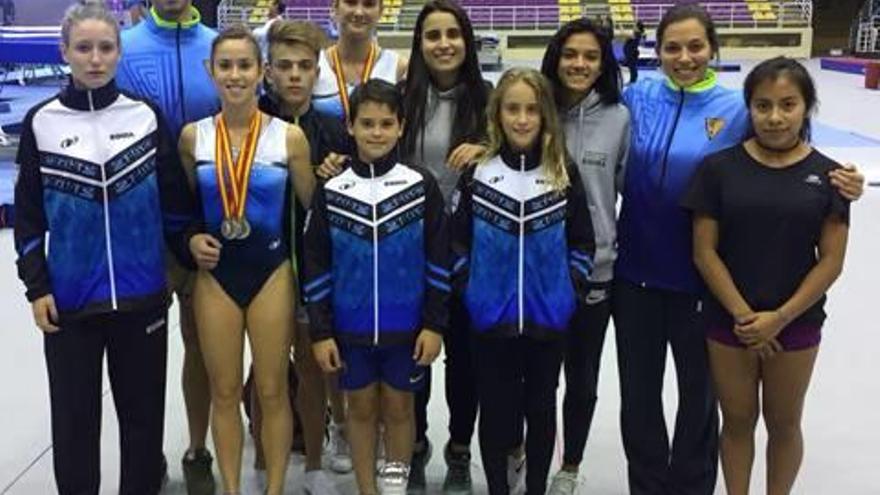 Destacada actuació dels gimnastes de l&#039;Egiba en els campionats d&#039;Espanya celebrats a Valladolid