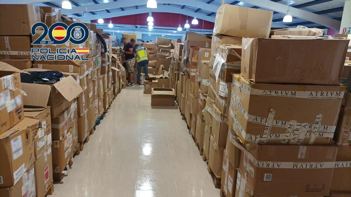 Once detenidos en Alicante por robar más de un millón de euros en ropa de una cadena de moda