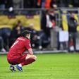 Robert Lewandowski, después de la eliminación de Polonia contra Suecia