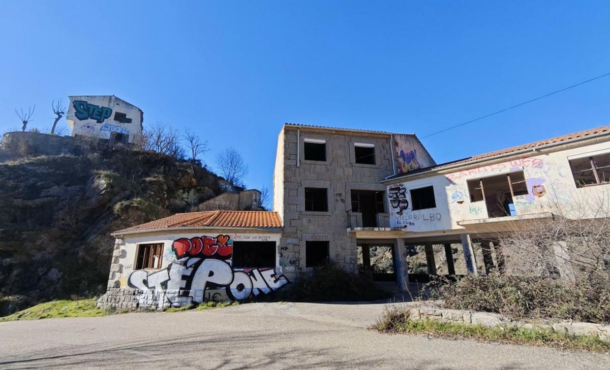 Poblado del Salto de Castro, uno de los núcleos sin habitantes de la provincia de Zamora.  | CHANY SEBASTIÁN