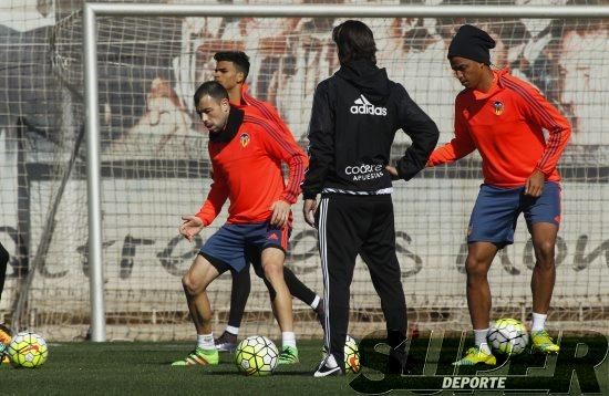 Entrenamiento del Valencia CF