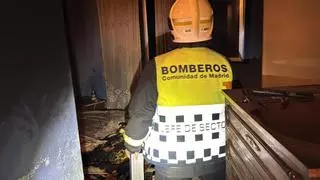 Muere un hombre en el incendio de una vivienda en Leganés (Madrid)