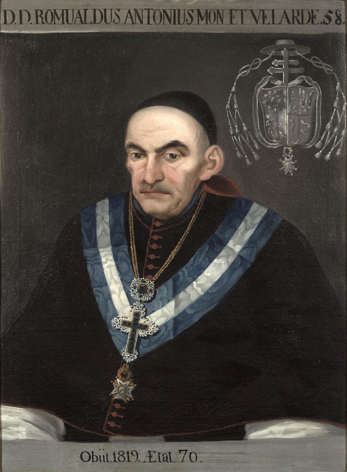 Retrato de Romualdo Mon y Velarde.