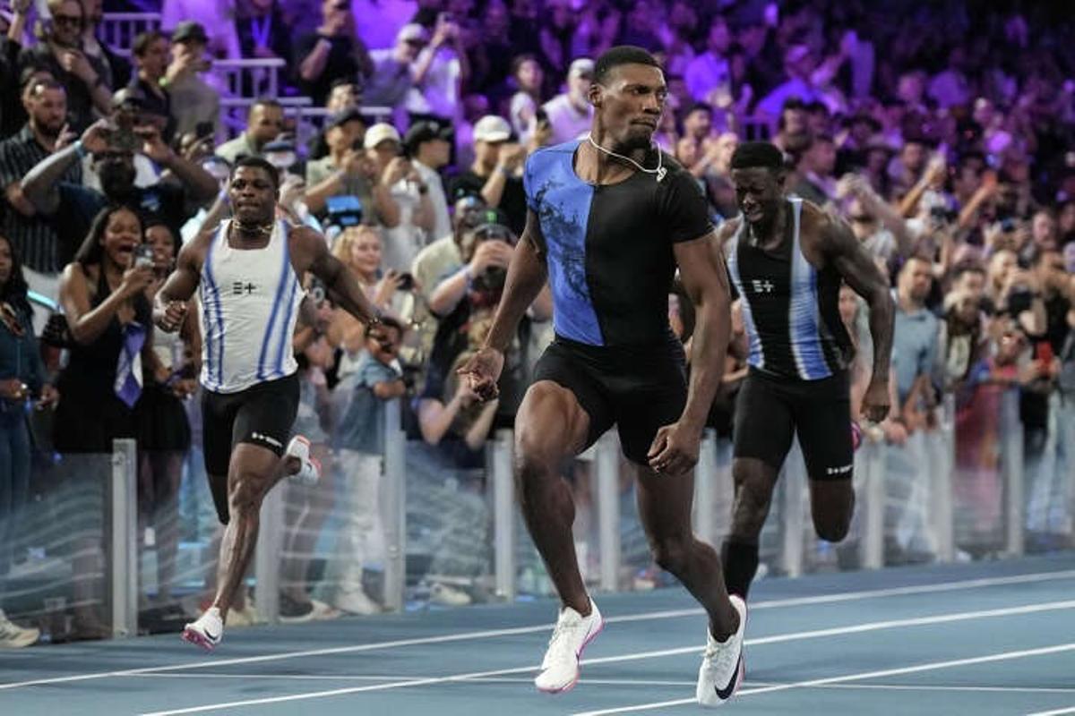 Fred Kerley fue uno de los competidores "limpios" de los Juegos Mejorados.