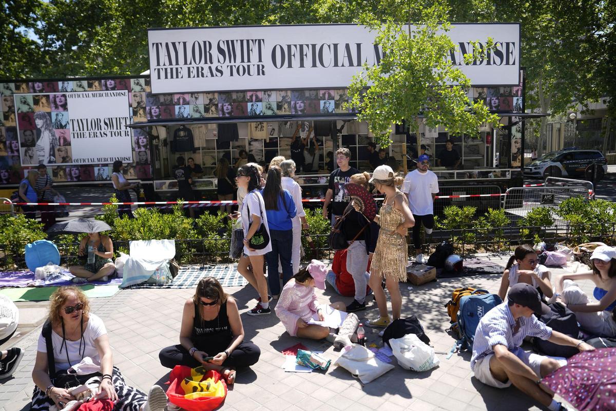 Fiebre swiftie en Madrid