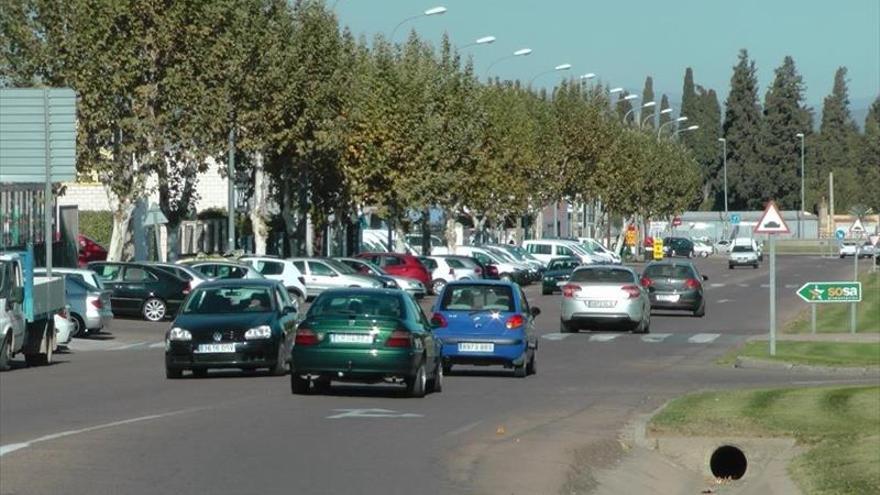 La avenida de Madrid estará hoy en obras para asfaltarla