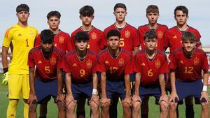 El primer once histórico de España sub-14