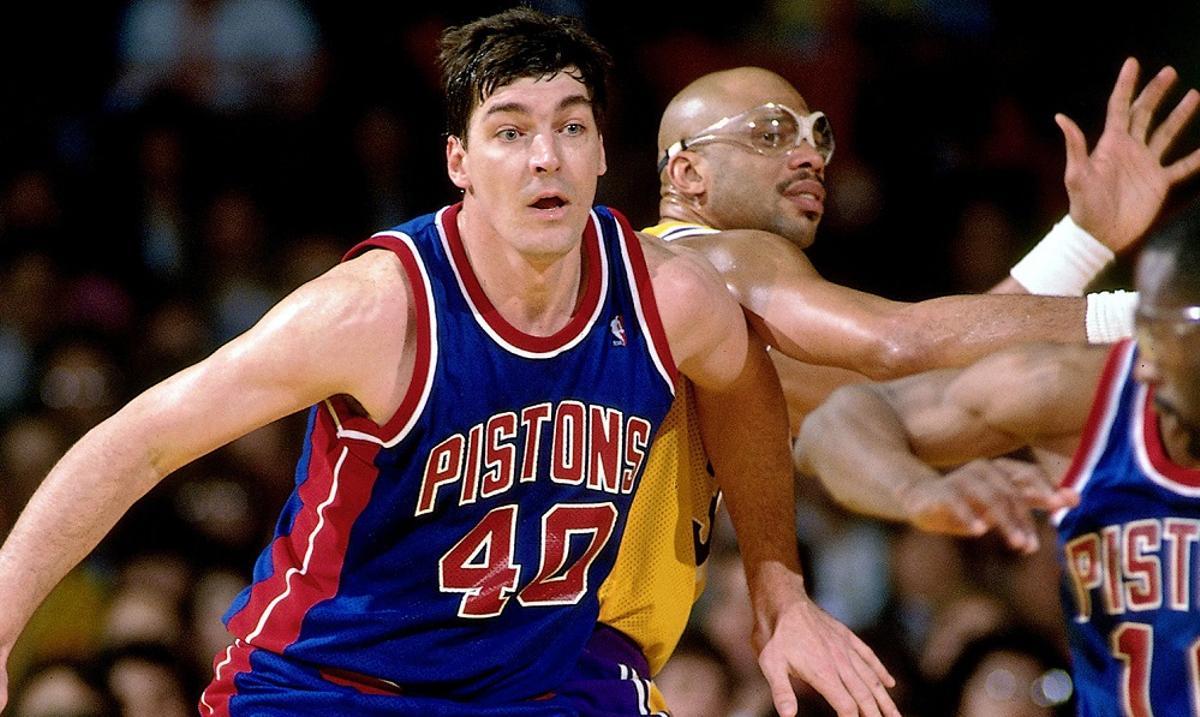 Bill Laimbeer era un pívot tosco pero que dio batalla a los más grandes como Abdul Jabbar