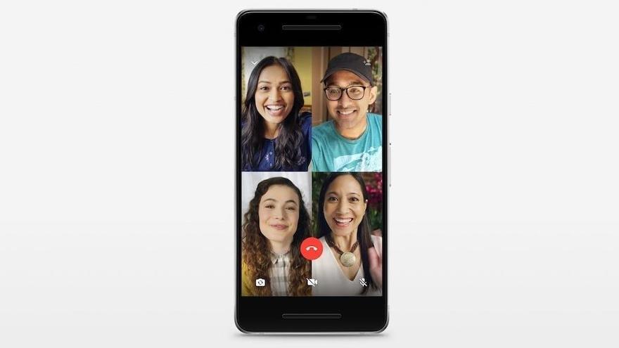 Vídeollamada de Whatsapp.